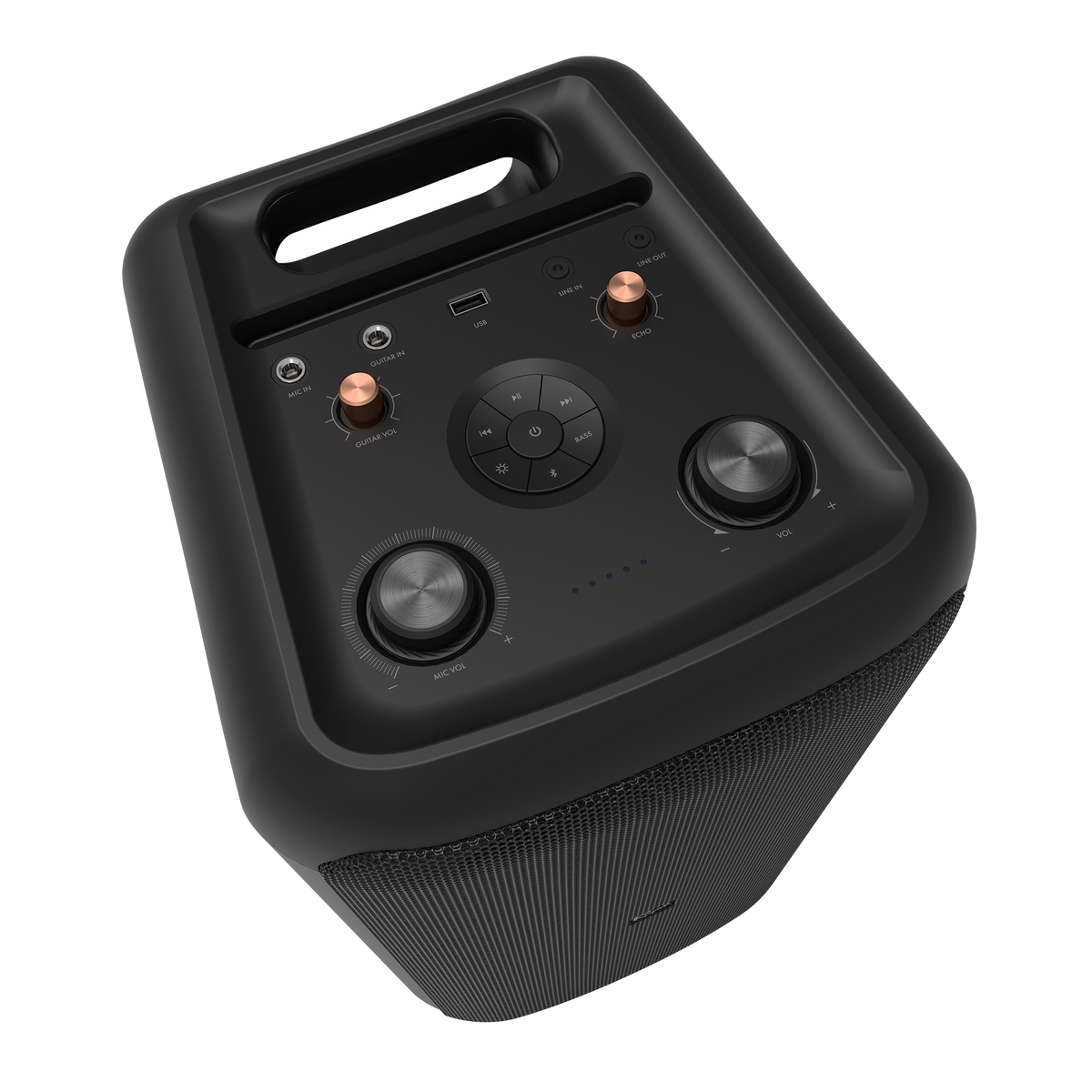 Klipsch GIG XXL panel superior de controles